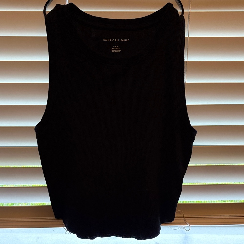 American Eagle Outfitters Classic Black Tank Top